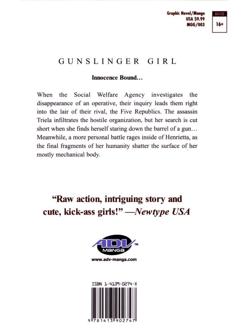 Gunslinger Girl Chapter 17 - Page 1