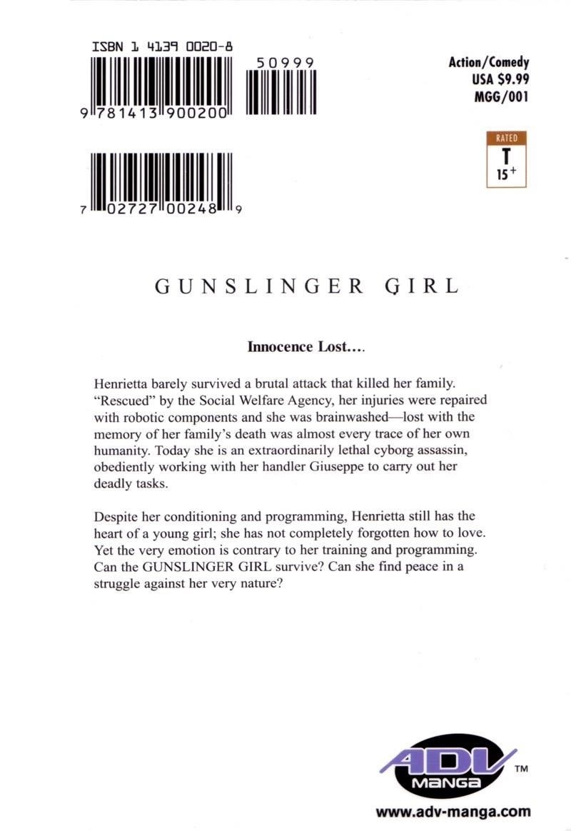 Gunslinger Girl Chapter 5 - Page 1