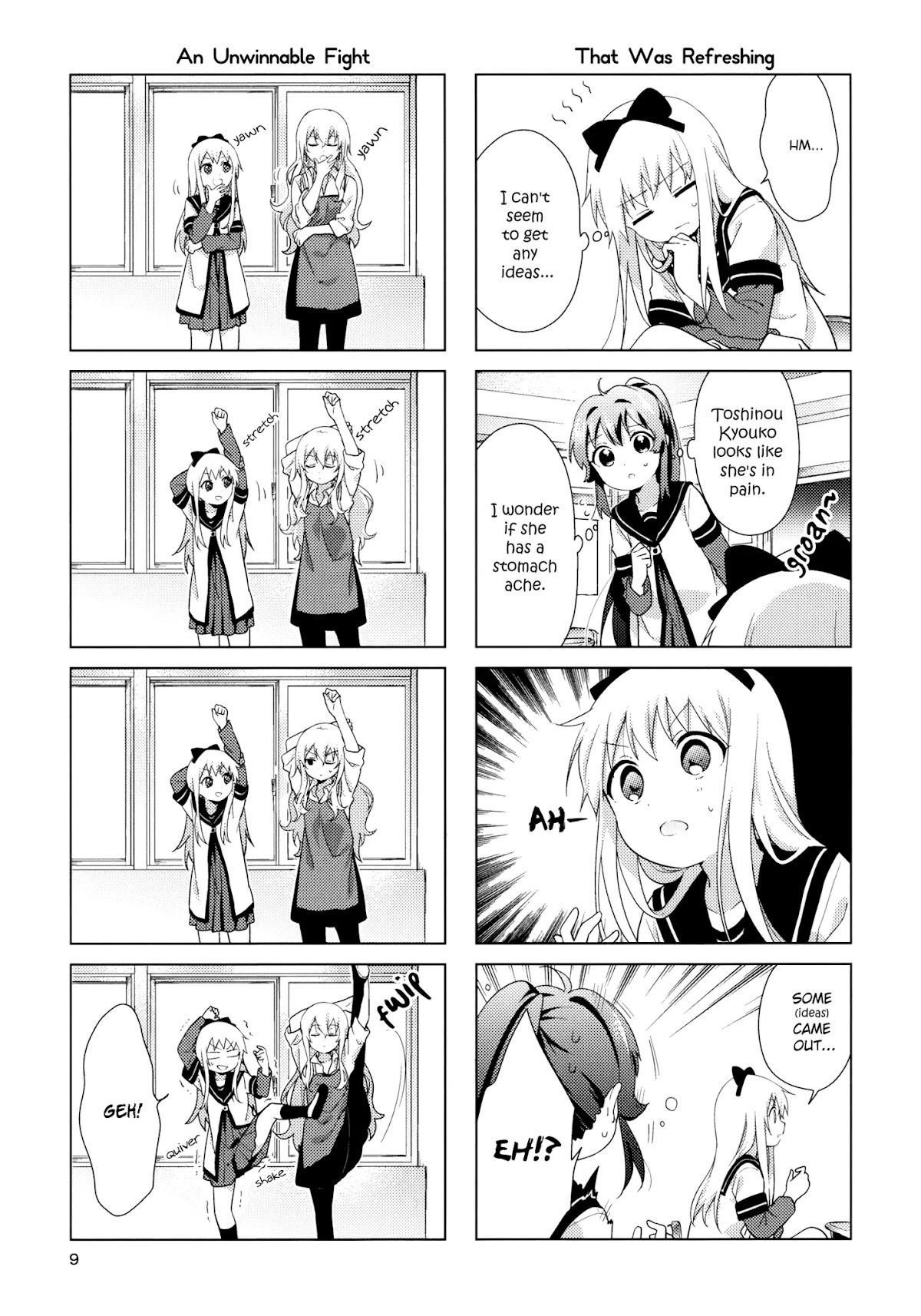 Yuru Yuri Chapter 138.1 - Page 8