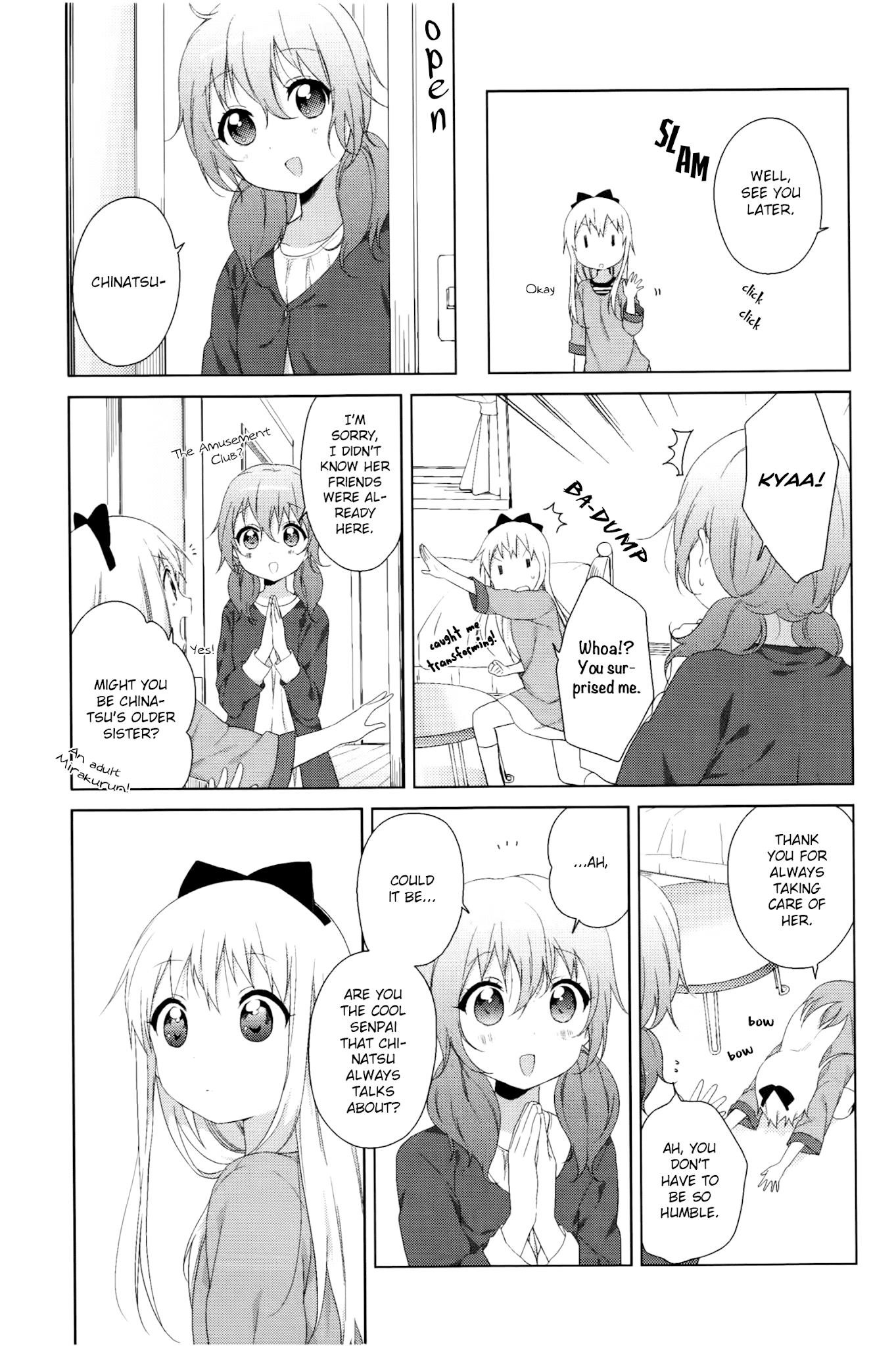 Yuru Yuri Chapter 70.8 - Page 3