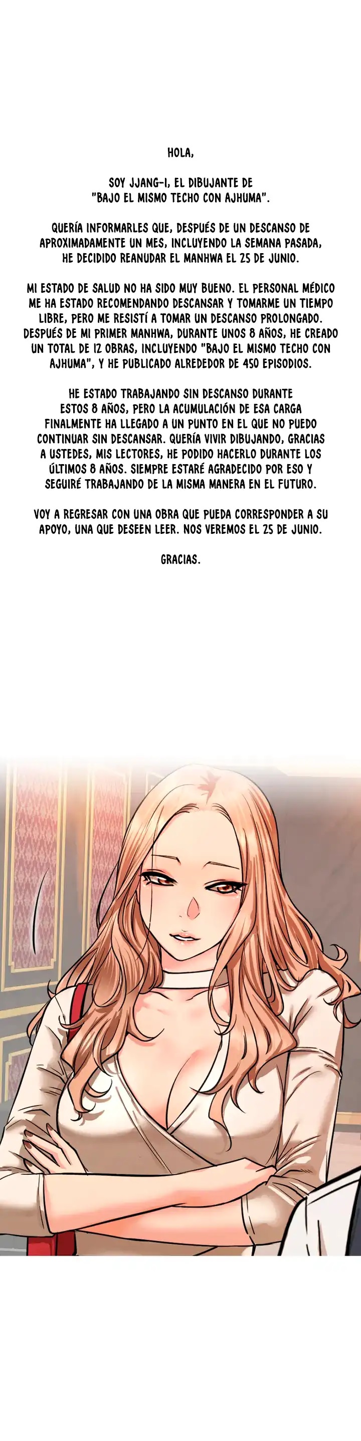 Staying with Ajumma Raw Chapter 56.5 - Page 1