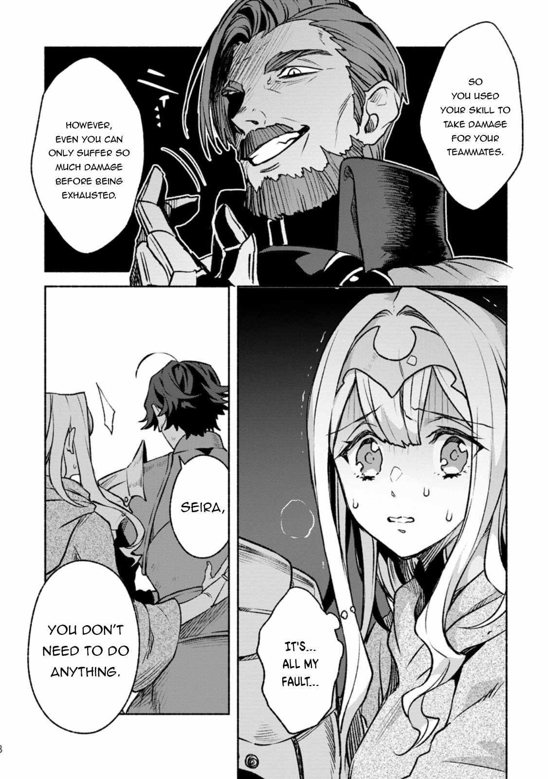 Sono Monban, Saikyou Nitsuki: Tsuihou Sareta Bougyo Ryoku 9999 no Senshi, Outo no Monban Toshite Musou Suru Chapter 31 - Page 28