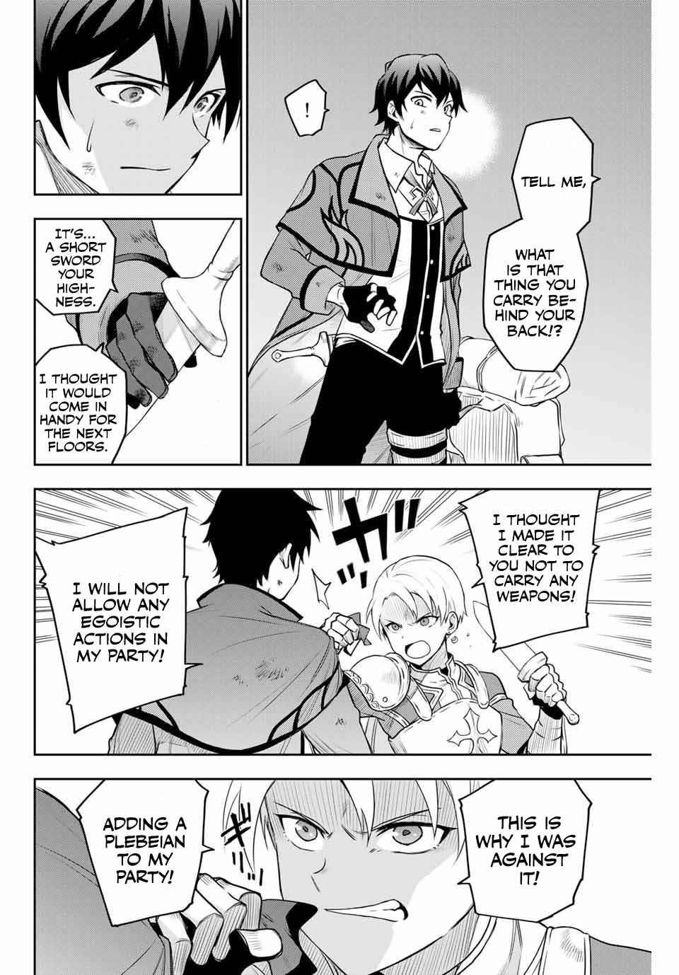 A Court Magician, Who Was Focused On Supportive Magic Because His Allies Were Too Weak, Aims To Become The Strongest After Being Banished Chapter 1 - Page 9