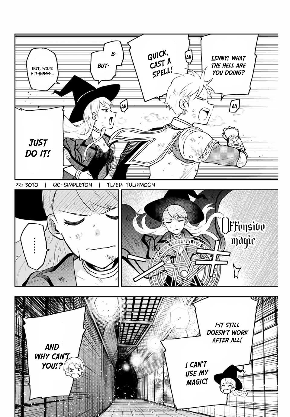 A Court Magician, Who Was Focused On Supportive Magic Because His Allies Were Too Weak, Aims To Become The Strongest After Being Banished Chapter 8.5 - Page 2