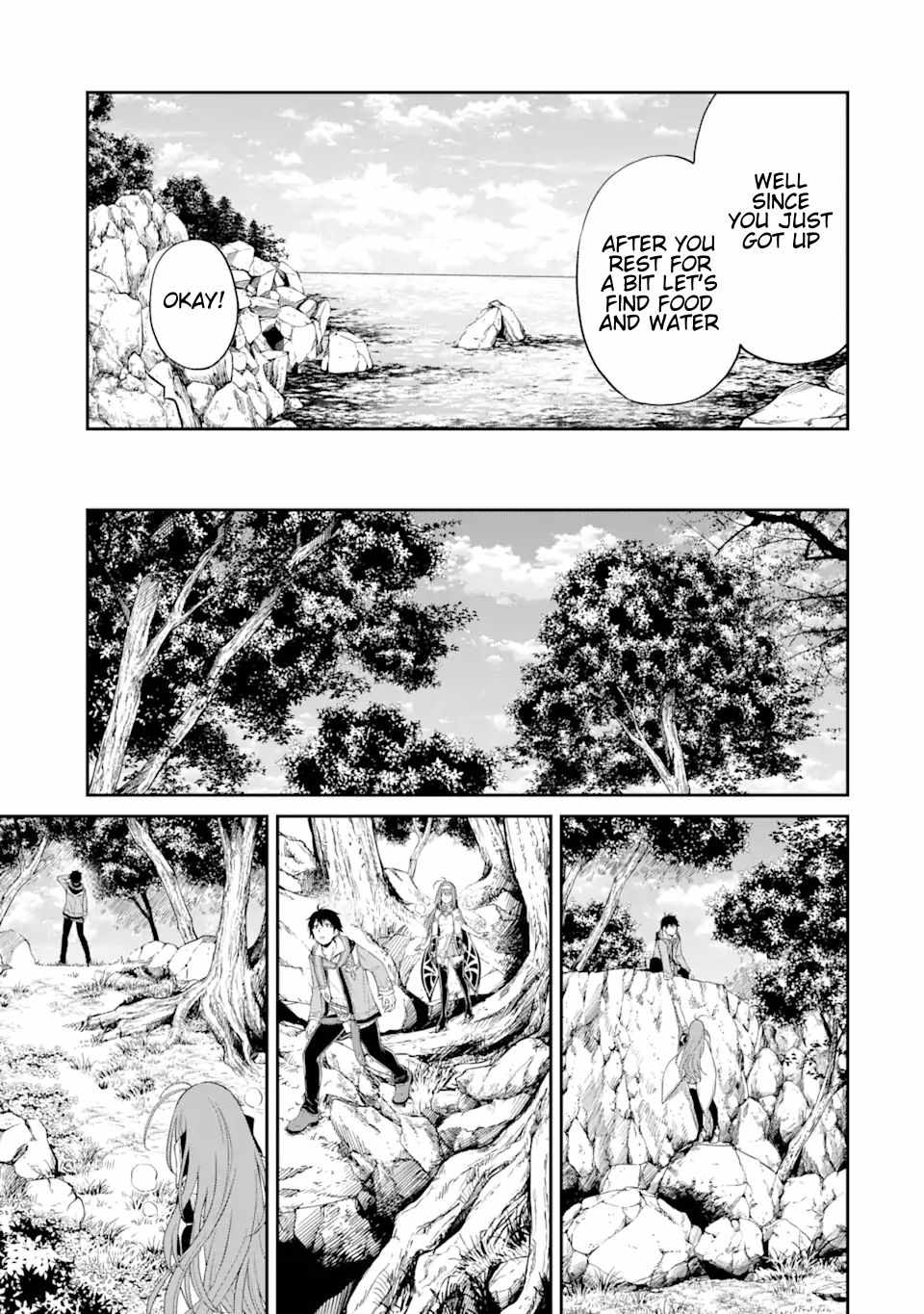 I Was Reincarnated on an Island Where the Strongest Species Live So I Will Enjoy a Peaceful Life on This Island Chapter 1.4 - Page 6