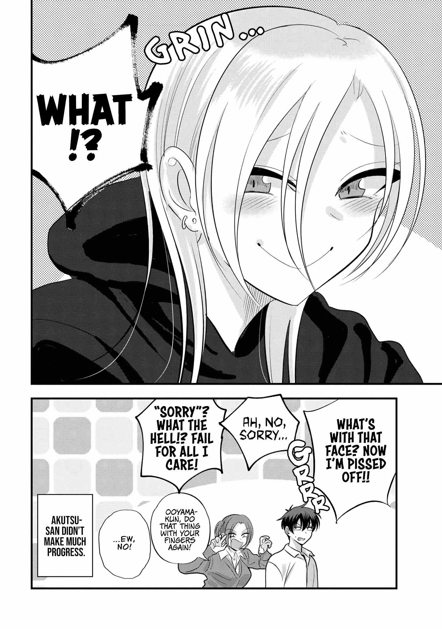 Please Go Home, Akutsu-San! Chapter 166 - Page 8