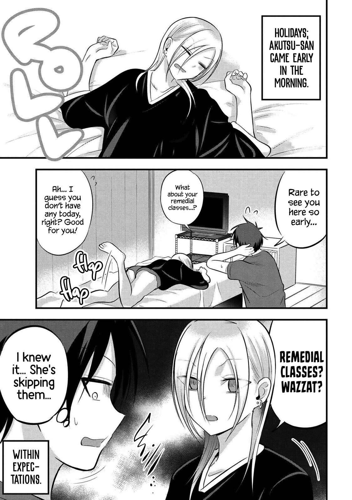 Please Go Home, Akutsu-San! Chapter 71 - Page 1