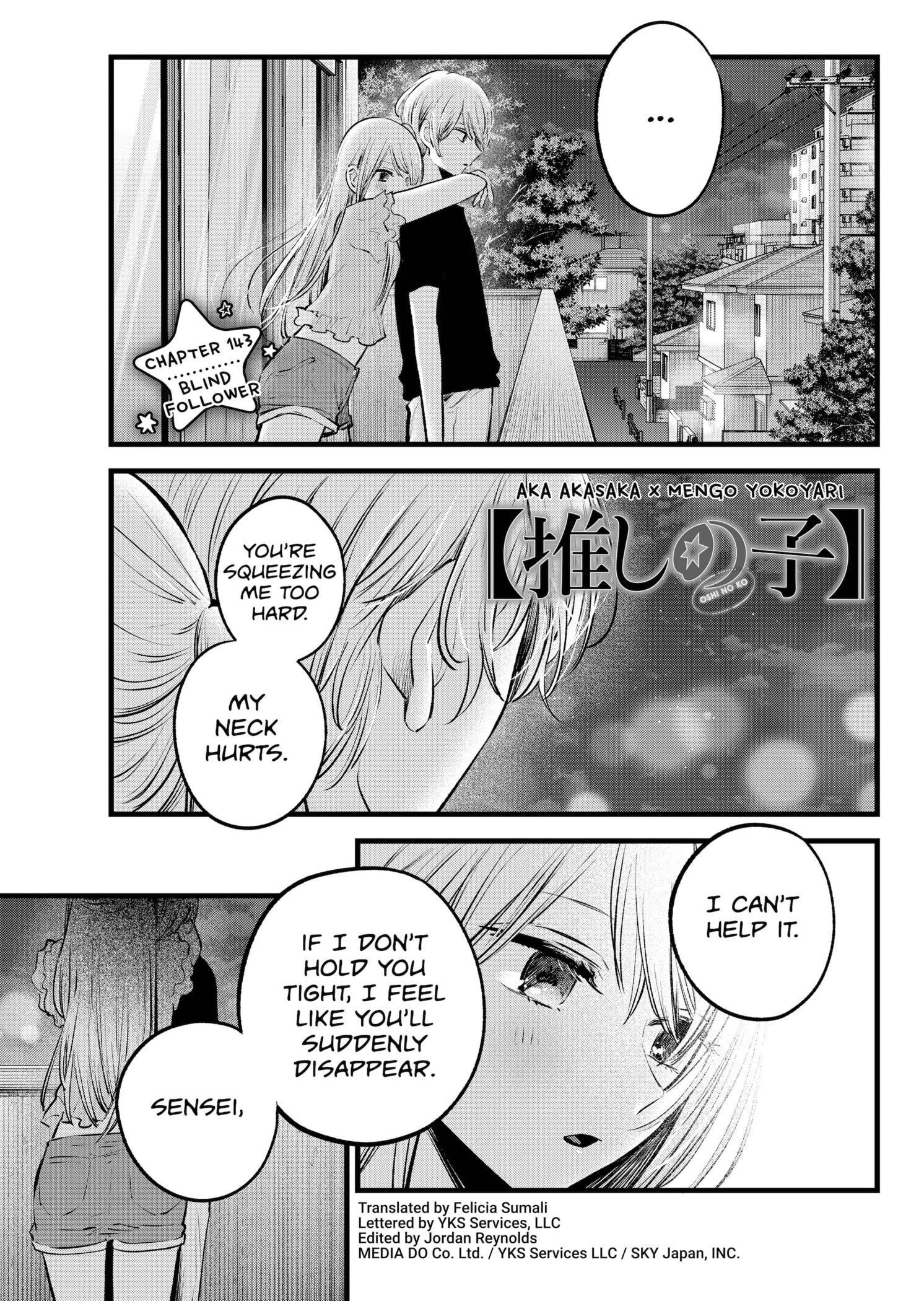 Oshi no Ko Chapter 143 - Page 1