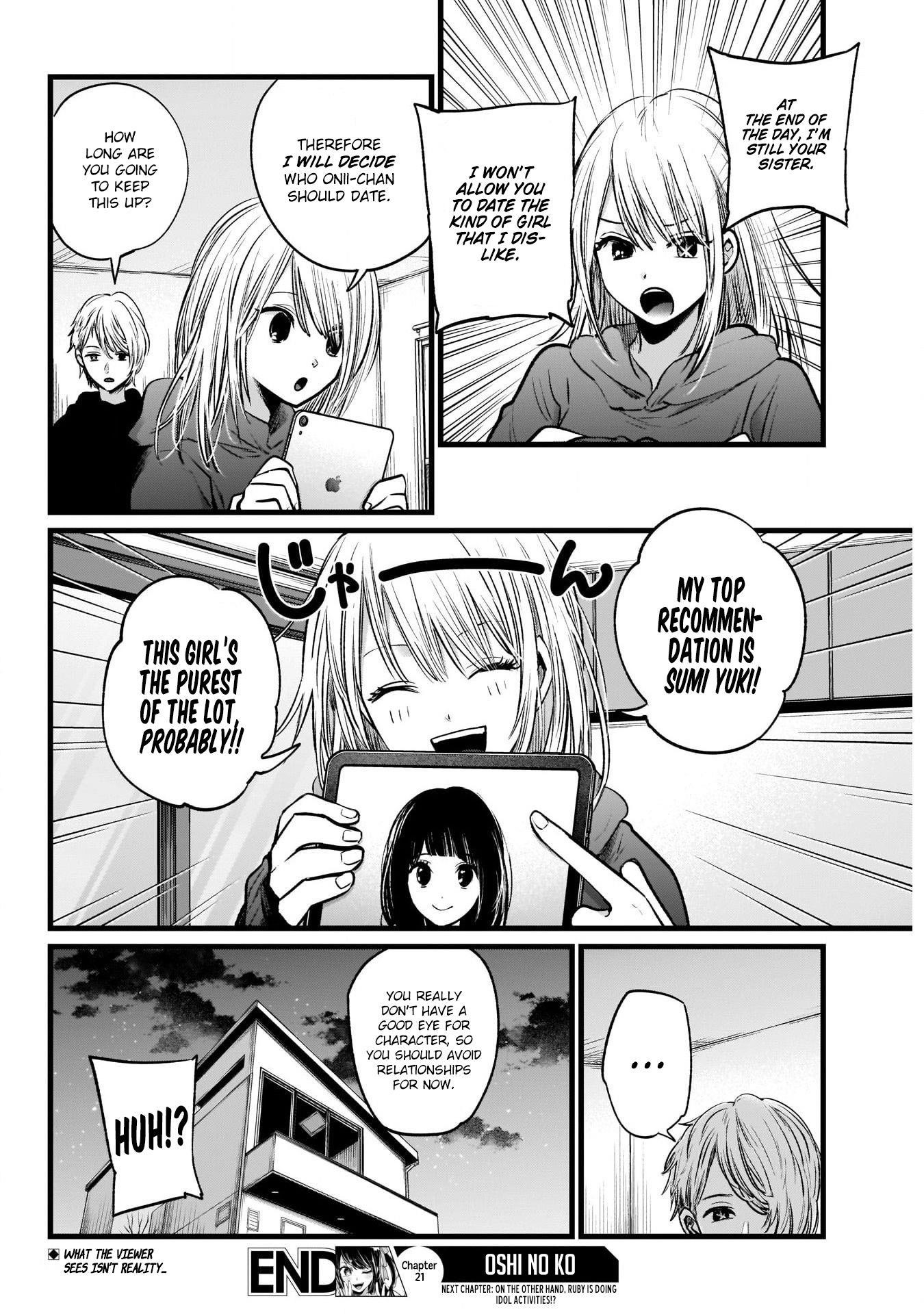 Oshi no Ko Chapter 21 - Page 21