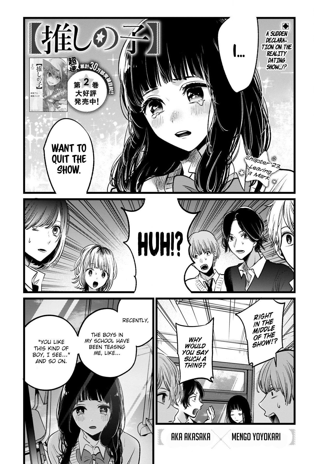 Oshi no Ko Chapter 23 - Page 2