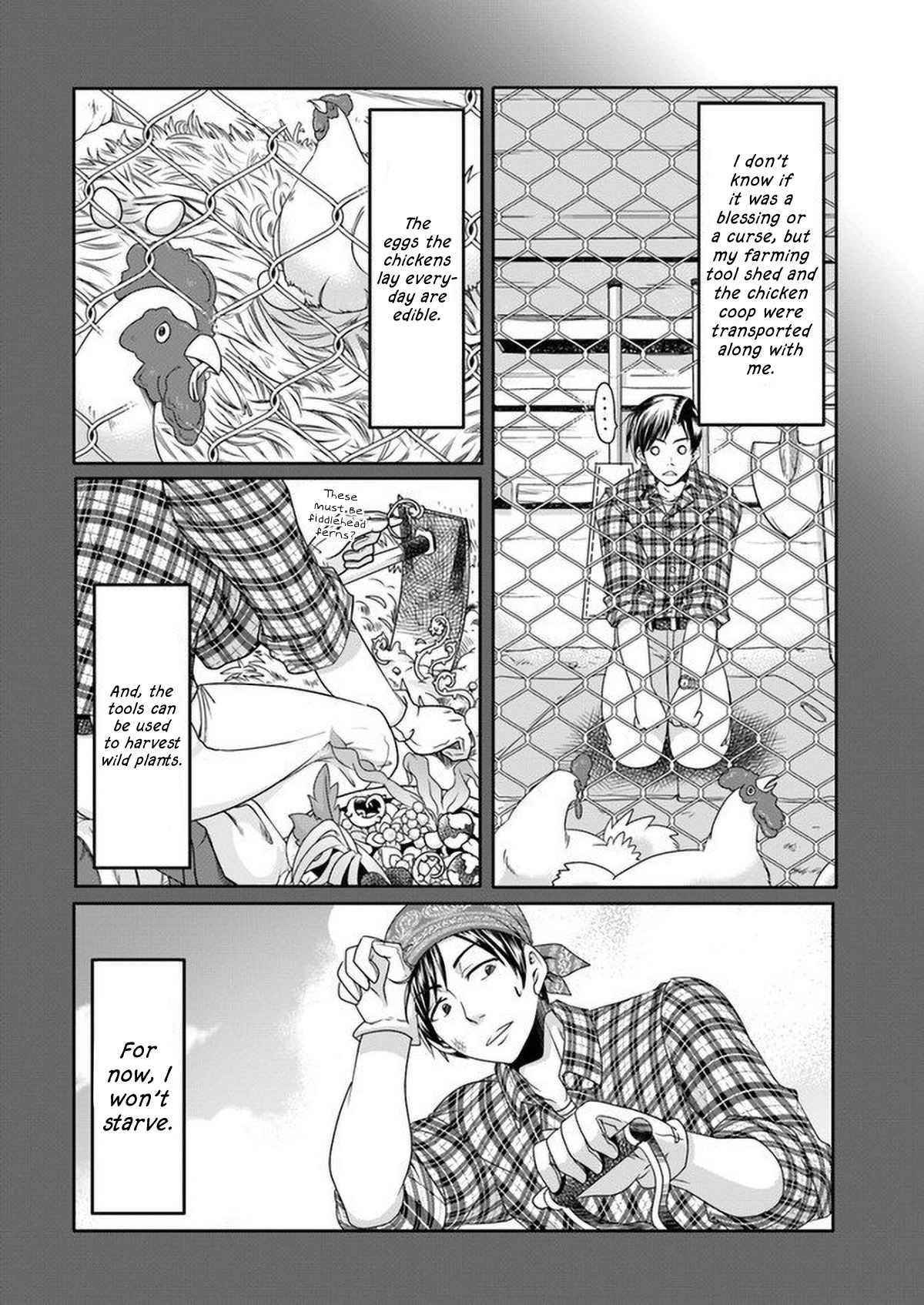 Shoushaman no Isekai Survival ~ Zettai Hito to wa Tsurumanee ~ Chapter 1 - Page 6