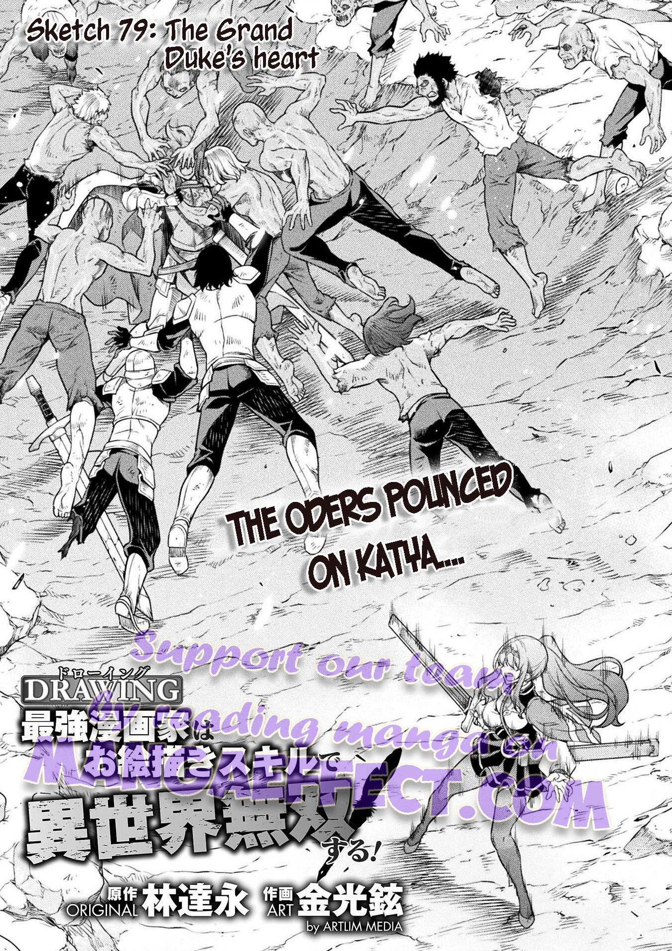 Drawing: Saikyou Mangaka wa Oekaki Skill de Isekai Musou Suru! Chapter 79 - Page 1