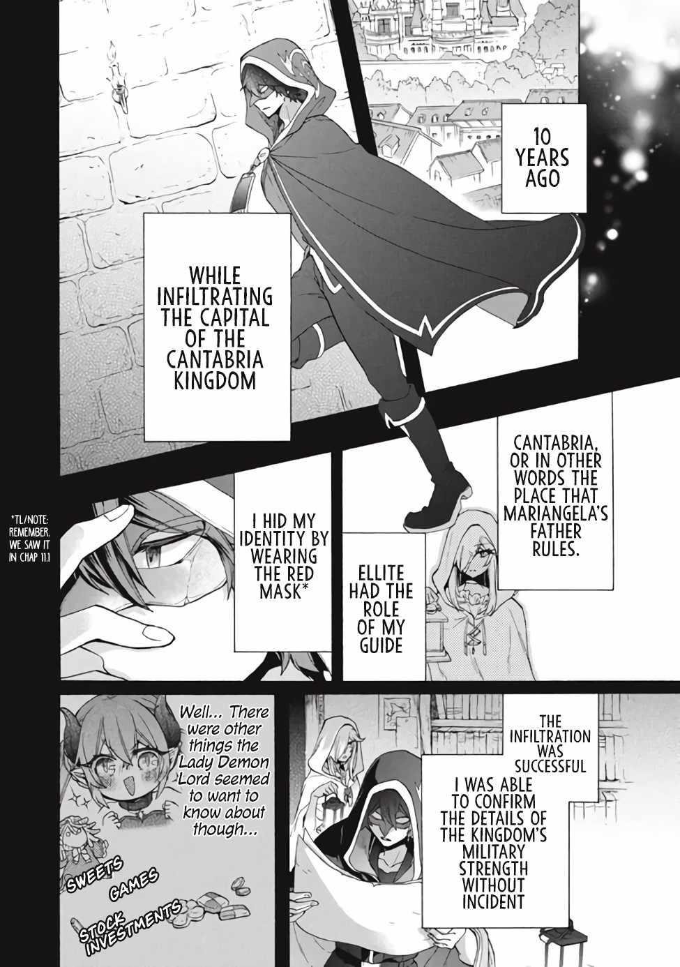 “Kukuku ……. He is the weakest of the Four Heavenly Kings.” I was dismissed from my job, but somehow I became the master of a hero and a holy maiden. Chapter 12.2 - Page 3