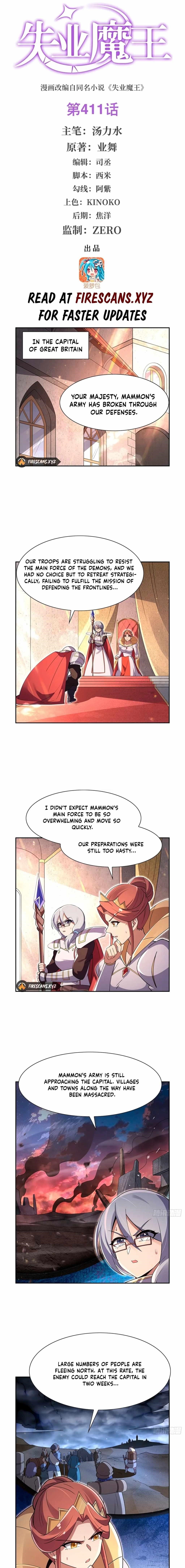 The Demon King Who Lost His Job Chapter 411 - Page 1