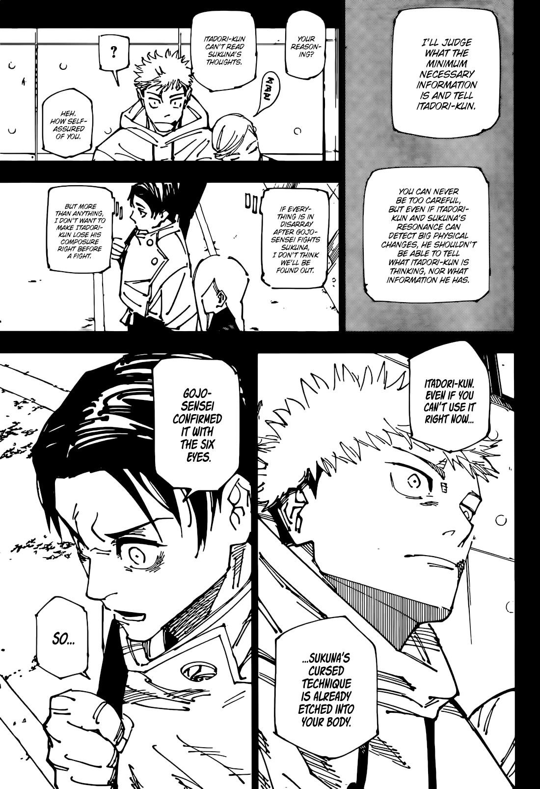 Jujutsu Kaisen Chapter 267 - Page 7