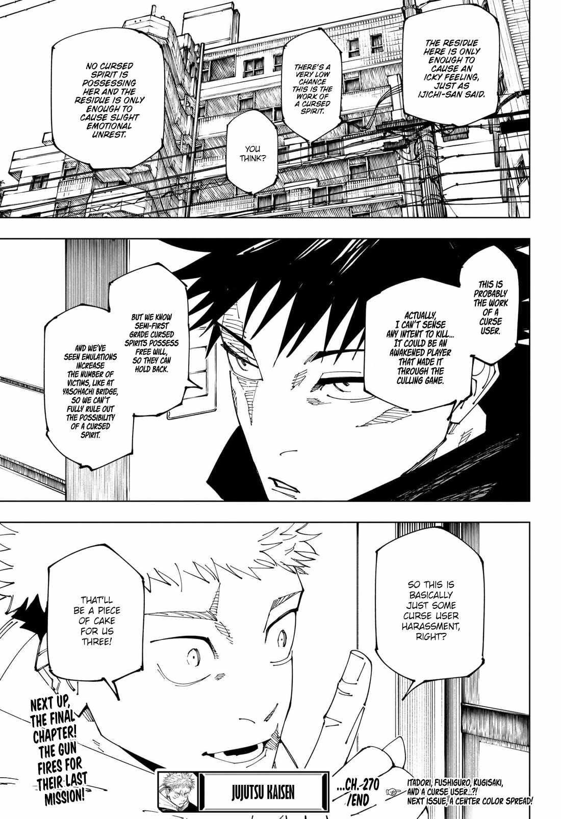 Jujutsu Kaisen Chapter 270 - Page 21